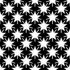 Seamless background with stars