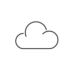 Obraz premium Cloud icon