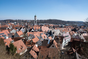 über den Dächern von Biberach an der Riss