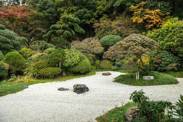 Fototapeta na wymiar Japanese garden, Japan