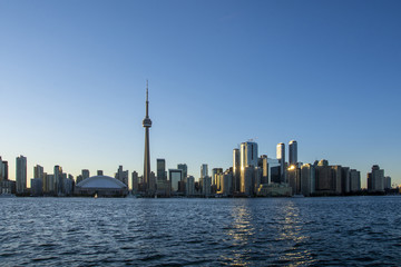 Fototapeta na wymiar Toronto lake view