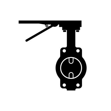 Butterfly valve icon