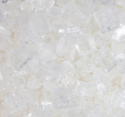 White granulated sugar as a background