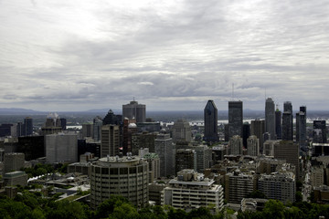 Obraz premium Panorama Of Montreal