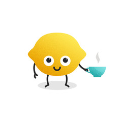 Vector summer fruits.