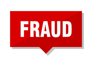 fraud red tag