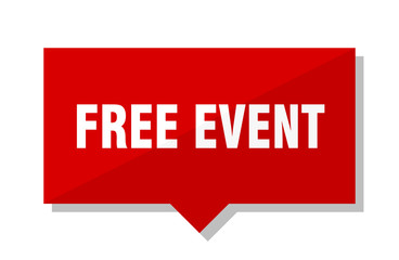 free event red tag