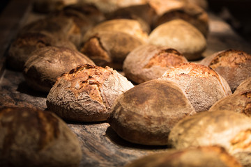 Freshly baked bread