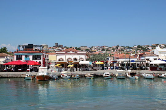 Cunda (Alibey) Island sea view, Ayvalik, Turkey