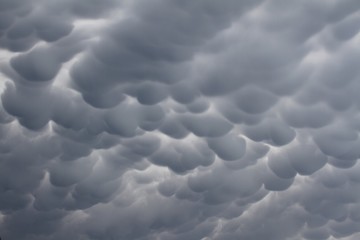 nuages d'orage,mammatus, mamma
