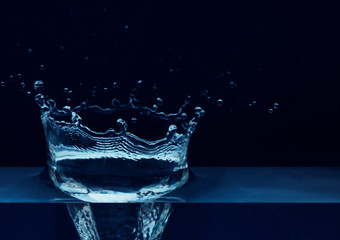 Beautiful splash of water