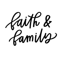 Faith and family