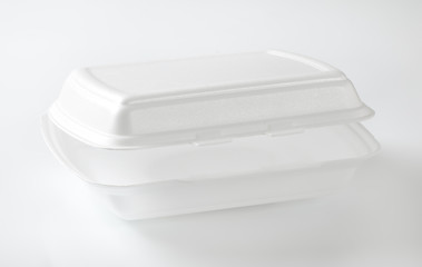 white fast food box