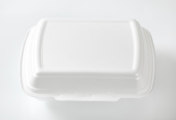 white fast food box