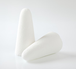 white sugar loaves or cones