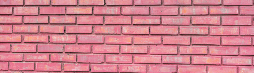 Panorama of Stone brick wall seamless background and pattern.