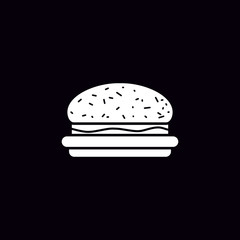 Hamburger vector icon