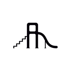 Toboggan vector icon