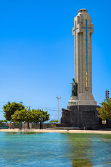 Obraz premium Ein Rundgang durch Santa Cruz der Hauptstadt von Teneriffa.