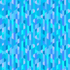 Tiled background with trapeziums and polygons. Geometric pattern. Abstract wallpaper. Seamless light texture. Print for banners, posters, flyers and textiles. Greeting cards. Doodle for design