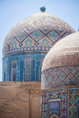 Cemetery of Shahi Zinda in Samarkand, Uzbekistan