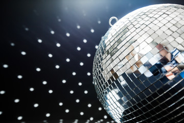 A Mirror disco ball