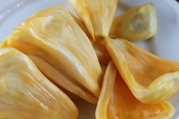 fresh sweet jackfruit delicious  fruit in thailand