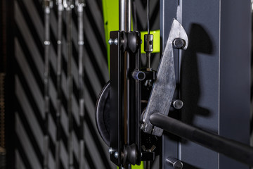 Aesthetic picture of smith machine