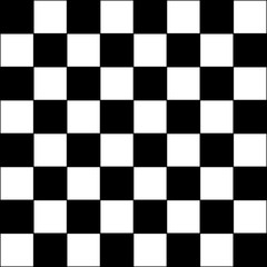 Texture - Chess board black and white - Vector