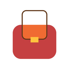 Handbag Clothing Store Poster Vector Illustration