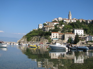 Naklejka premium Vrbnik - Krk - Croatia
