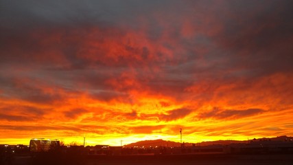 Las Vegas Sky On Fire
