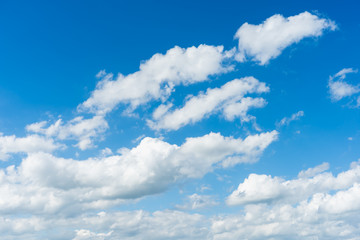 Naklejka na ściany i meble the blue sky with clouds.