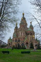 Naklejka premium Church of the Savior on Spilled Blood