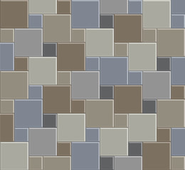 3d tile stone pattern floor 03