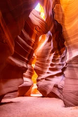 Abwaschbare Fototapete Schlucht Upper Antelope Canyon