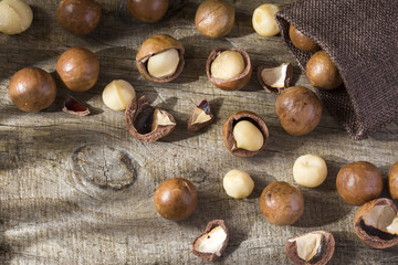 Organic macadamia nut - Macadamia integrifolia