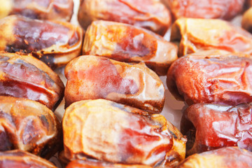 Date fruits. Candid.