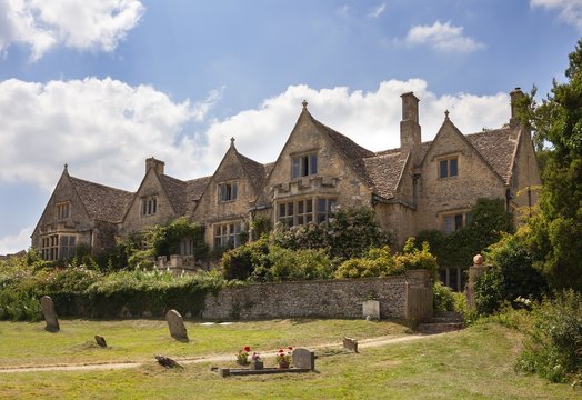 Asthall Manor, Cotswolds, Oxfordshire, England