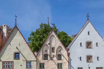 Fototapeta na wymiar Medieval House In Tallinn City