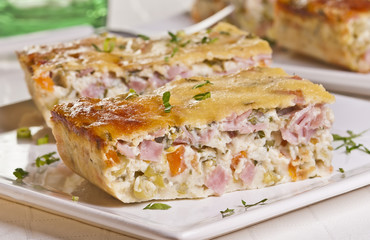 Torta de legumes