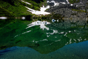 Pila (AO). Lago Chamolé
