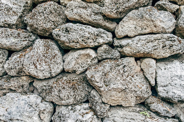 Old stone wall textures background