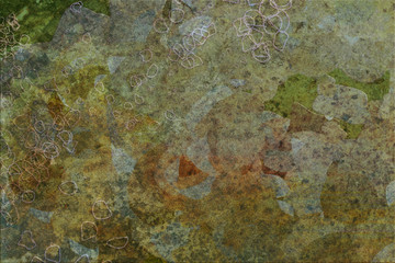 Grunge & rough. Wallpaper, repeat, abstract & messy.