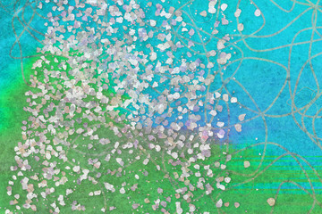 Grunge & rough. Effect, background, details & template.