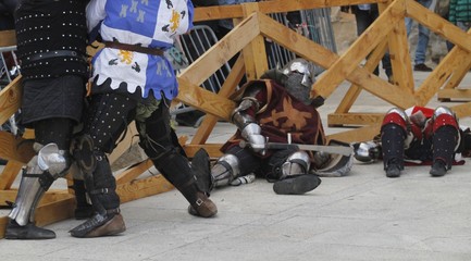Combate medieval