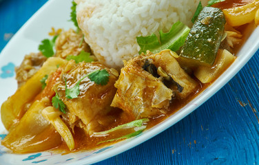 Seychelles fish curry