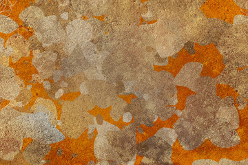Grunge & rough. Concept, repeat, style & shape.