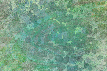 Grunge & rough. Illustration, concept, background & template.