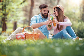 Obraz premium Romantic date